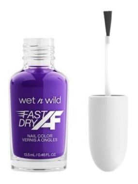 💞 New Wet n Wild Fast Dry AF Nail Color in Married To Royalty a Purple Shade